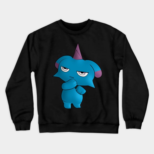 Depresso Pondering - Palworld Crewneck Sweatshirt by Rx2TF